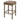 Ernie   Counter Stool Drift wood Legs