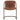 Indy PU Dining Side Chair Rubbed Gold Frame - What A Room